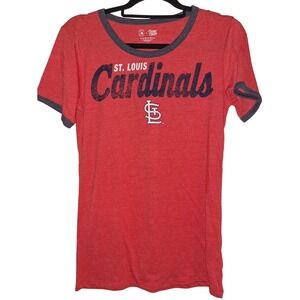 St. Louis‎ Cardinals Baseball T-shirt Women Size Medium Baseball Game Sports Fan